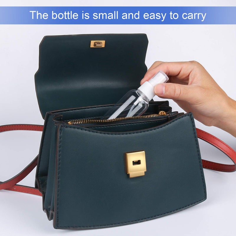 TRENDBOX 12 Pack Empty Transparent Plastic Fine Mist Spray Bottle 60 ml (2 oz) - Image 5